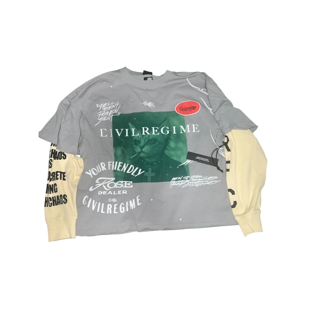 Civil‎ Regime Cat Rose Dealer 199x Twofer Longsleeve Size L